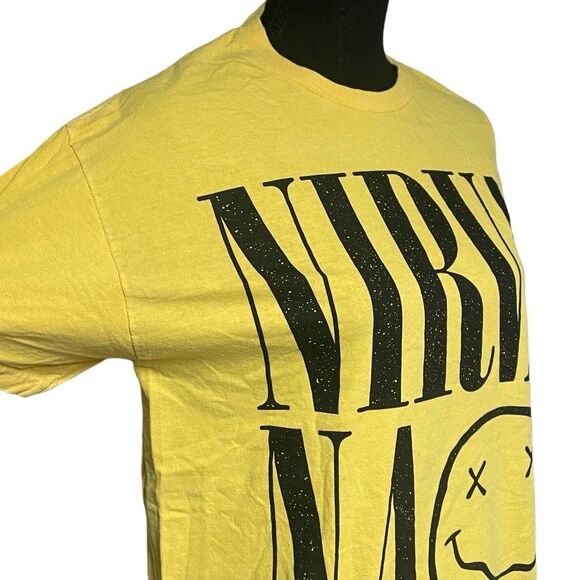 Yellow Nirvana Large Logo Tee - Picture 3 of 6